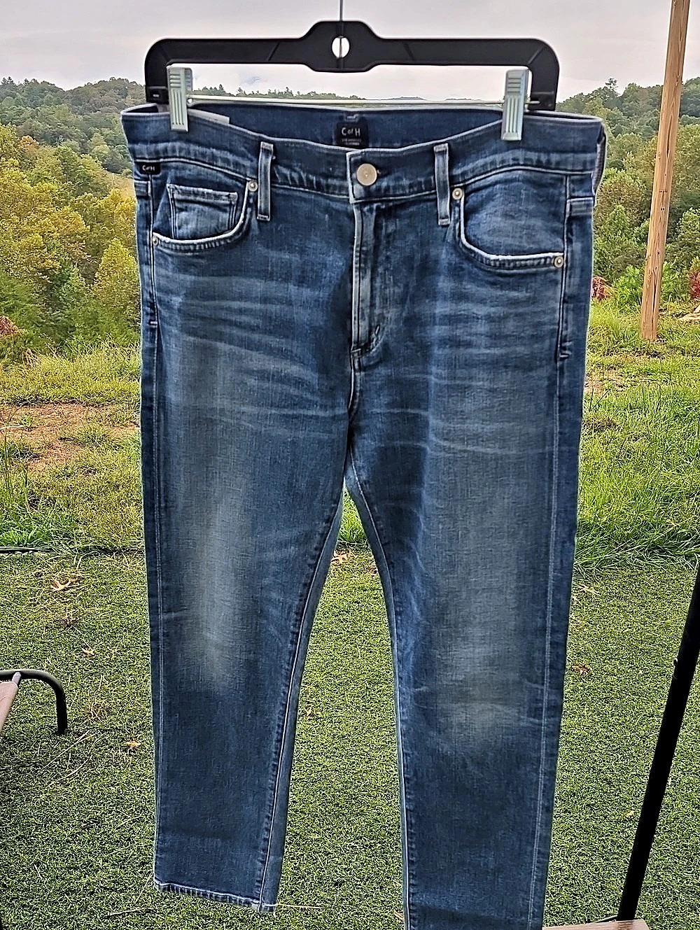 Citizens of Humanity Rocket Cropped Skinny Jeans Blue Size 29